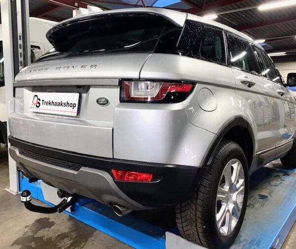 Horizontale trekhaak op Range Rover