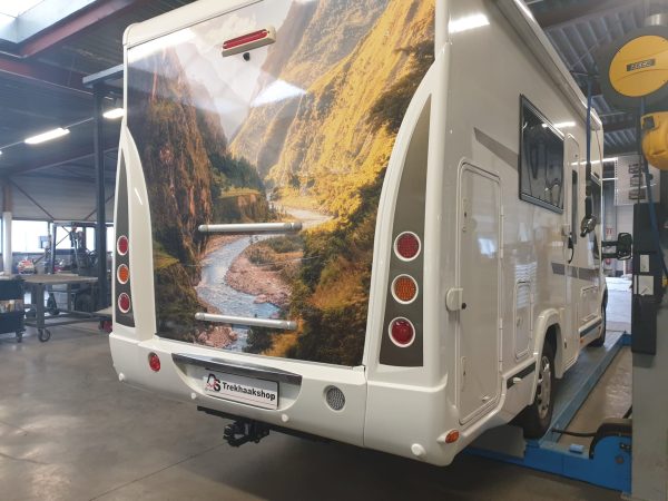 Trekhaak op mobilhome