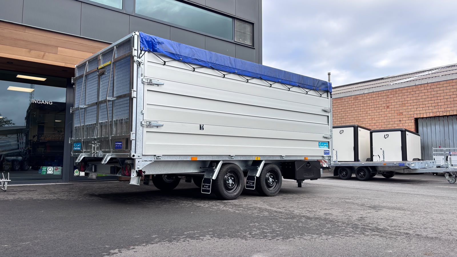 Twintrailer TT35-40 2-asser 4090 mm x 1920 mm - Afbeelding 2