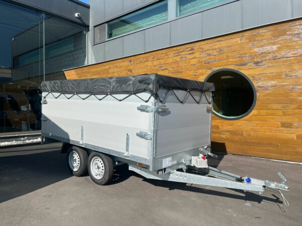 BW Trailer kipper 2 asser 3000 mm x 1500 mm/  Alu