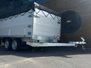 BW Trailer kipper 2 asser 3000 mm x 1500 mm/  Alu