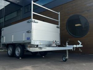BW Trailer kipper 2 asser 2500 mm x 1500 mm/  Alu