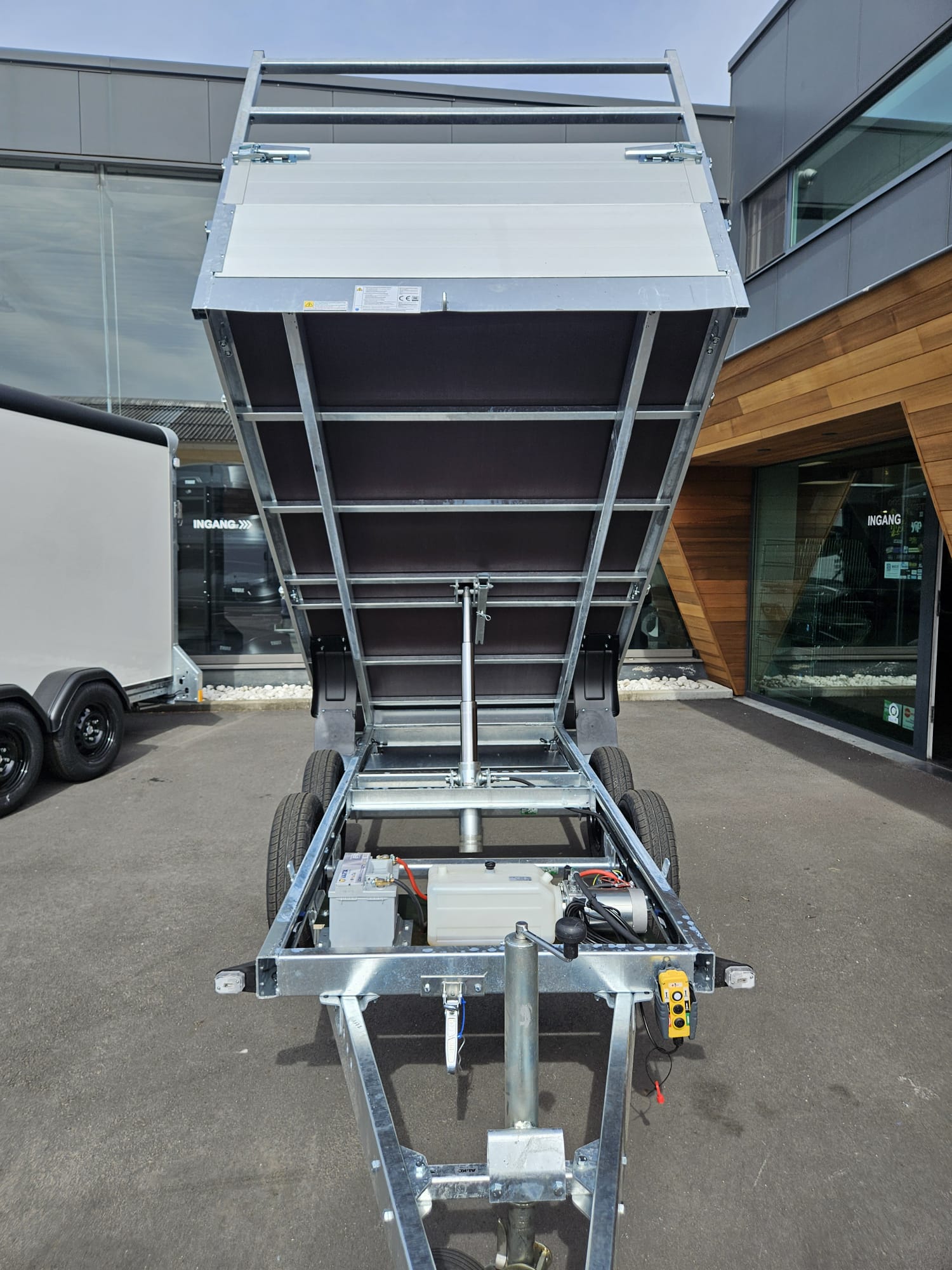 BW Trailer kipper 2 asser 3000 mm x 1500 mm - Afbeelding 5