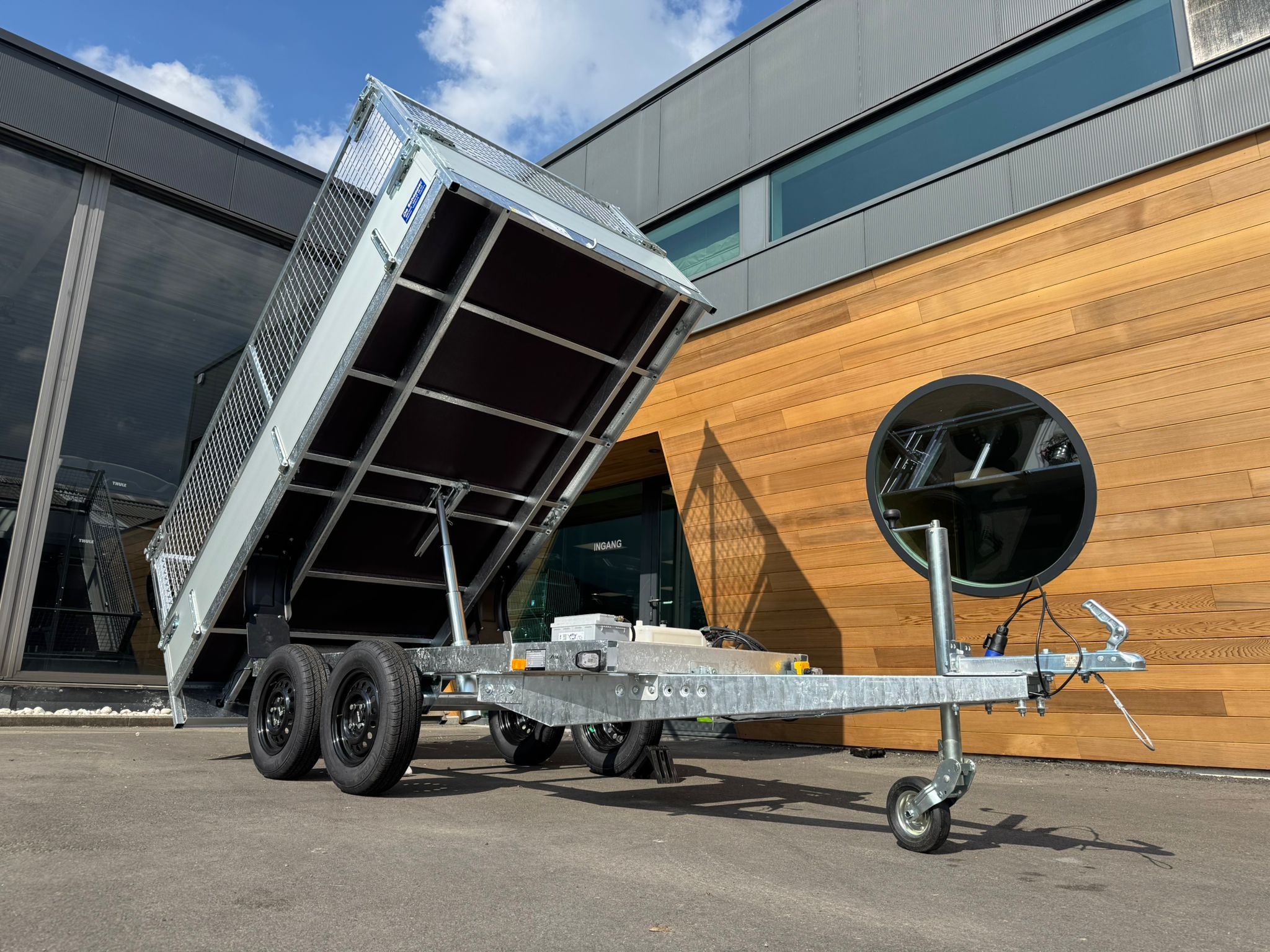 BW Trailer kipper 2 asser 3000 mm x 1500 mm - Afbeelding 4